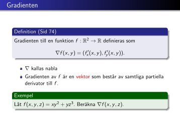 Analys III