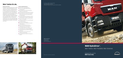 MAN HydroDriveÂ® (de) (1 MB PDF) - MAN Truck & Bus Ãsterreich