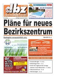 NNIIIXX W WIIIEE W WEEEG G - dbz-donaustädter bezirkszeitung