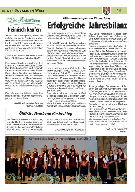 (4,75 MB) - .PDF - Stadtgemeinde Kirchschlag in der Buckligen Welt
