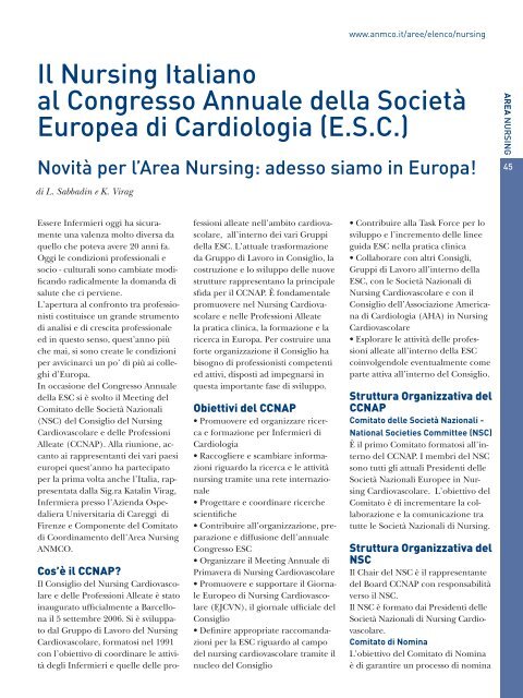 Cardiologia negli Ospedali nÂ° 160 Novembre/Dicembre 2007 - Anmco