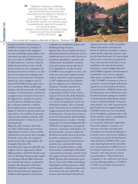 Cardiologia negli Ospedali nÂ° 160 Novembre/Dicembre 2007 - Anmco