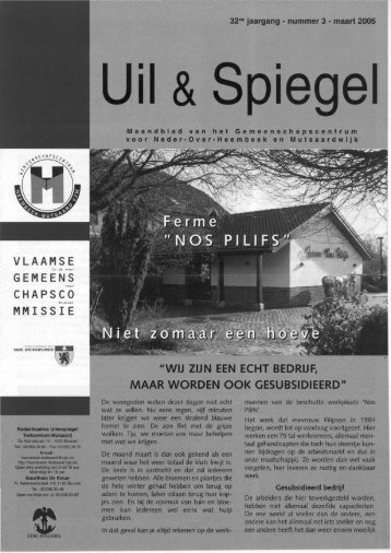 maart 2005 - Heembeek-Mutsaard-Ingezoomd.be