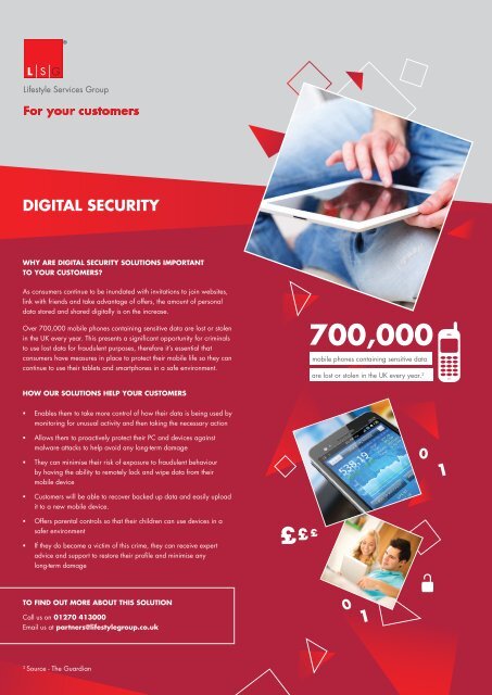 DIGITAL SECURITY - Lifestyle Services Group Ltd