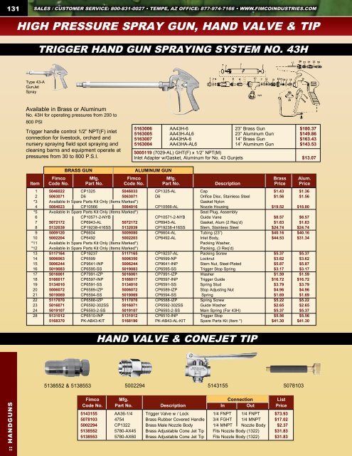 Download Low Resolution Catalog - FIMCO Industries