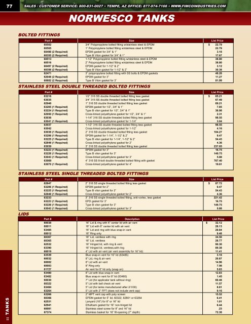 Download Low Resolution Catalog - FIMCO Industries