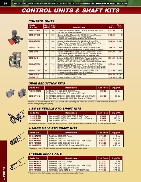 Download Low Resolution Catalog - FIMCO Industries