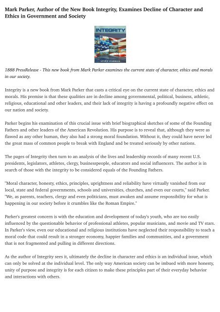 mark parker leadership