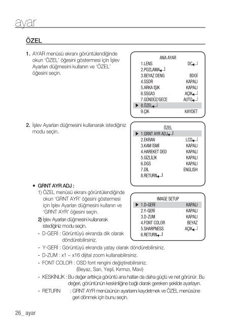 Yüksek Çözünürlüklü Gündüz/ Gece IR Dome Kamera - Samsung ...