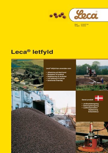 Leca® letfyld - Weber