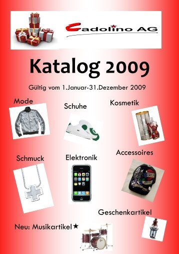 Katalog 2009 Deutsch - Cadolino