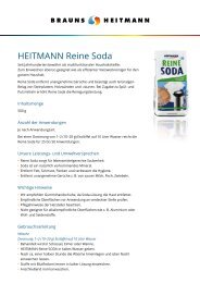 HEITMANN Reine Soda - Brauns-Heitmann