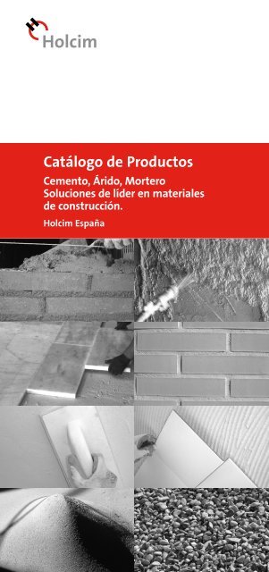 CatÃ¡logo de Productos - Holcim