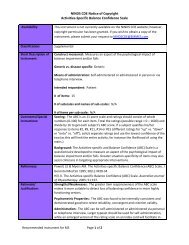 The Activities-specific Balance Confidence (ABC) Scale - NINDS ...