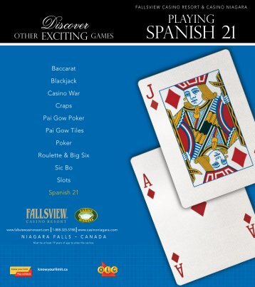 Spanish 21 - Fallsview Casino Resort