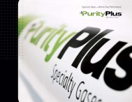 Display - PurityPlus Specialty Gases