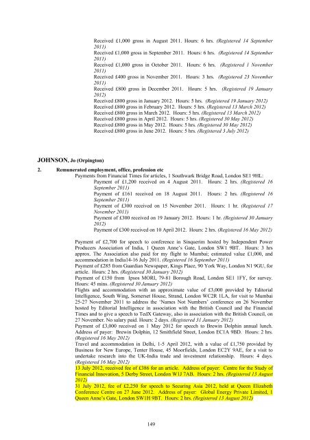 PDF version - United Kingdom Parliament