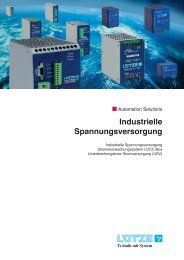 Industrielle Spannungsversorgung