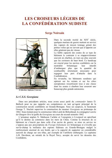 Croiseurs légers de la Confédération sudiste