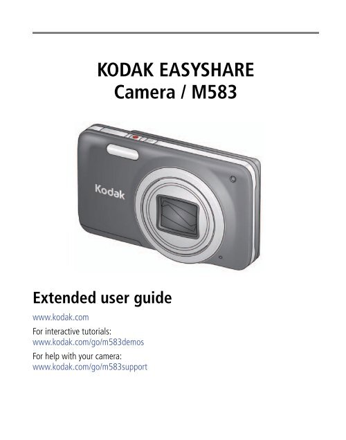 KODAK EASYSHARE Camera / M583