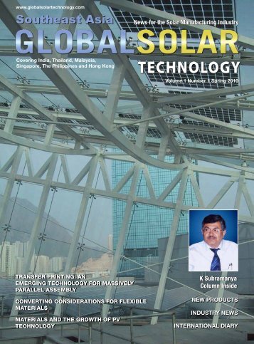 Southeast Asia Southeast Asia - Global Solar Technology