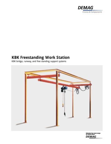 Freestanding Workstation Sales Brochure - Demag Cranes ...