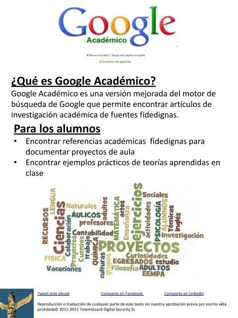 para Profesores y Alumnos