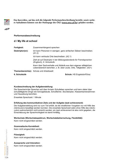 (Englisch) 8. Schulstufe Praxishandbuch - Ãsterreichisches ...