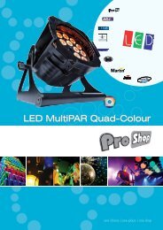 LED MultiPAR Quad-Colour - Recycled Tech