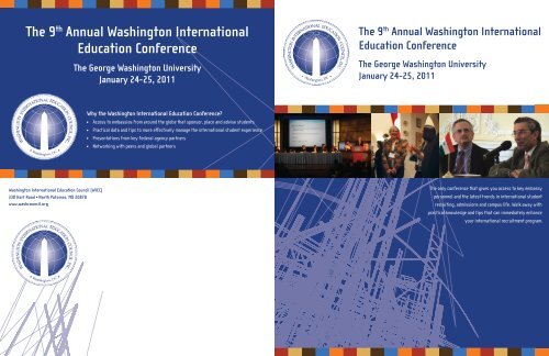 The 9th Annual Washington International Education Conference