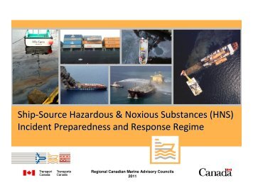 Ship-Source Hazardous & Noxious Substances (HNS) Incident ...