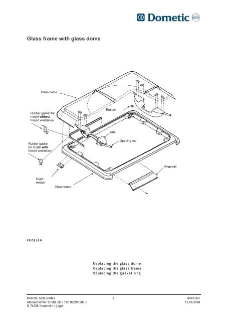 Heki 1 repair instructions - Swift Owners Club