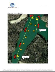 Sprint Swim Course: 750 Meters Swim Start Swim ... - Set Up Events