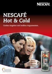 NESCAFÉ Hot & Cold - CA/MA/TEC Automaten