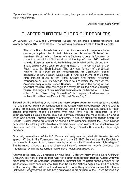 G. Edward Griffin - The Fearful Master - PDF Archive