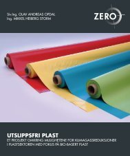 UTSLIPPSFRI PLAST - Zero