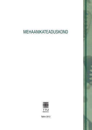 MEHAANIKATEADUSKOND - Tallinna TehnikaÃ¼likool