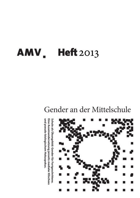 Gender an der Mittelschule - PHBern