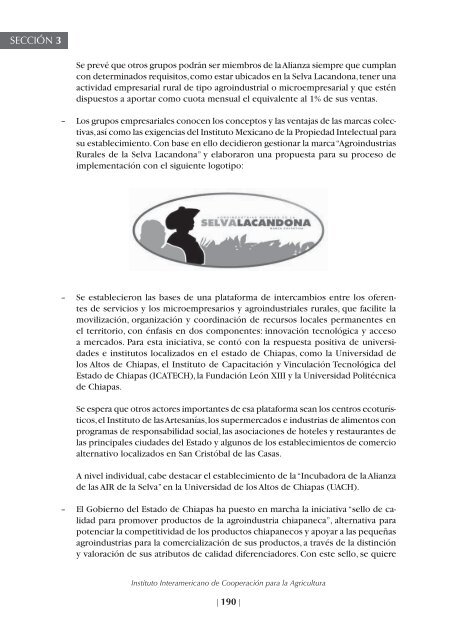 Desarrollo de los agronegocios y la agroindustria rural en AmÃ©rica ...