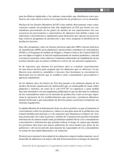 Desarrollo de los agronegocios y la agroindustria rural en AmÃ©rica ...