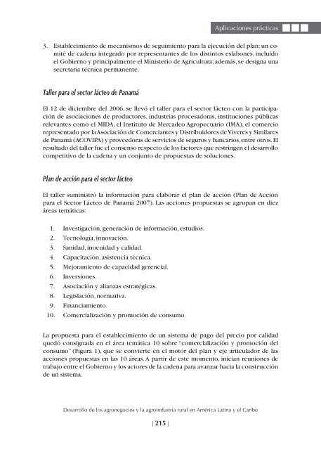 Desarrollo de los agronegocios y la agroindustria rural en AmÃ©rica ...