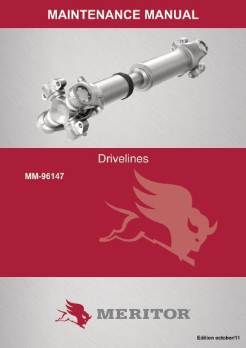 MAINTENANCE MANUAL - Meritor