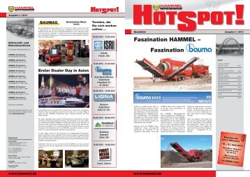 HotSpot 01_2013PDF / 2.82 MB - Hammel.de