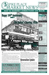 Special Issue VIII - Pike Place Merchants Association