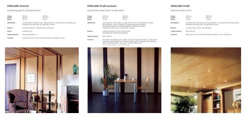 EMSLAND Profil exclusiv - emsland-paneele