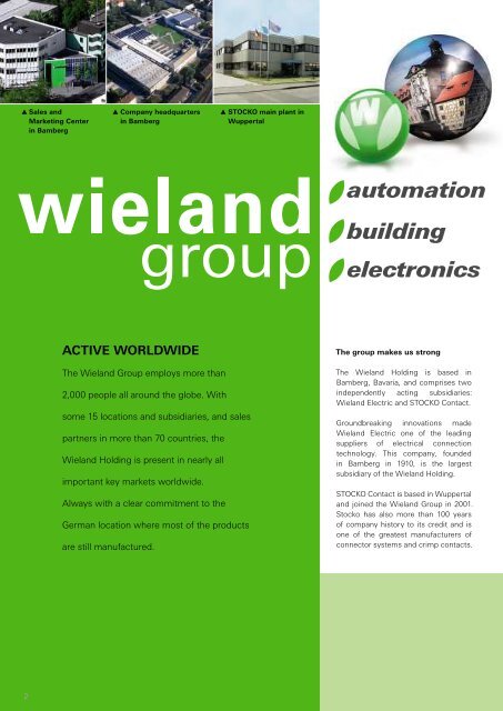 Interface - Catalog (0800.1) - Wieland Electric
