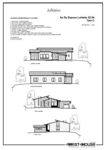 Asunto Oy Espoon Luhtatie 22-24 Myyntiesite - Westhouse