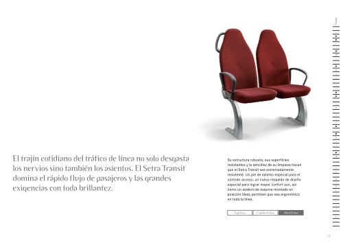 Tomar asiento con todo el confort - Setra