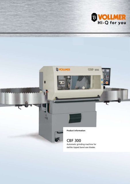 CBF 300 - Vollmer