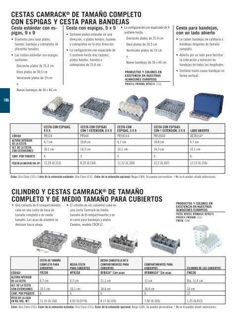 bandejas de compartimentos - AJ Link